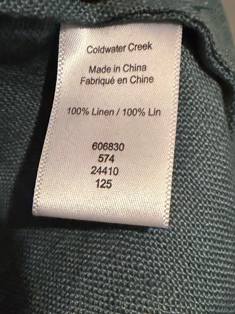 NWT Ruched Linen Jacket - Picture 6 of 8